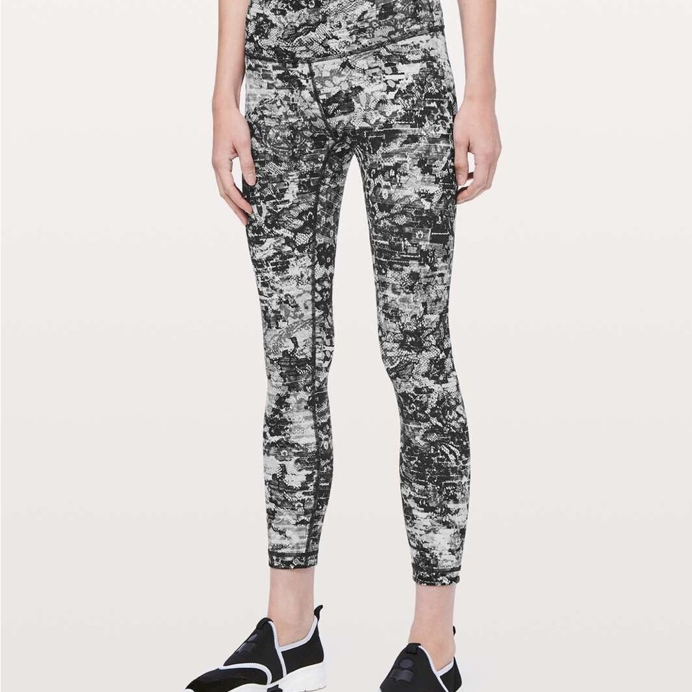 LULULEMON WUNDER TRAIN - MASKED LACE STARLIGHT🖤